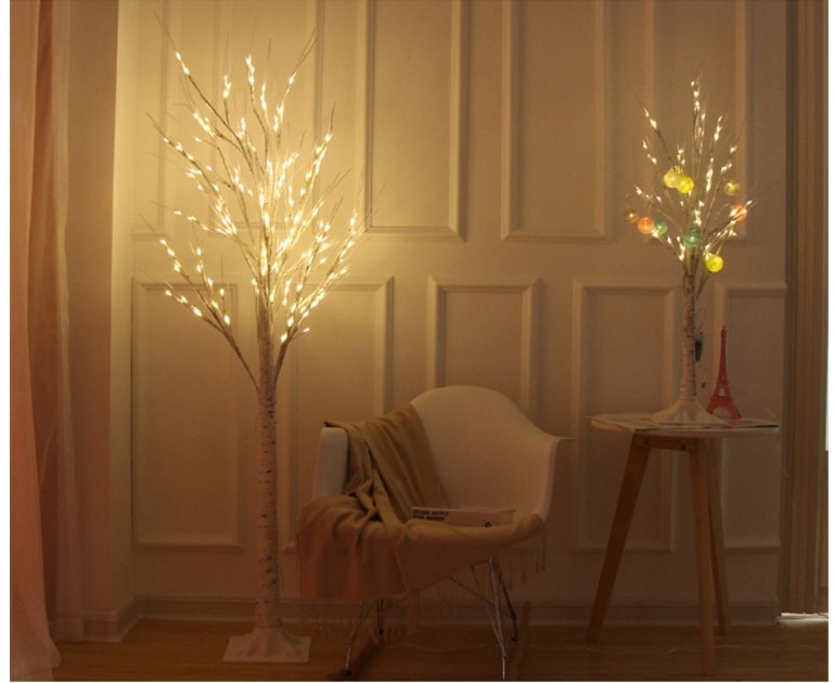 ISO TRADE ISO Vianočný svetelný stromček Breza, LED 96, 180 cm