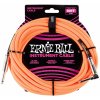 Ernie Ball 10' Braided Cable Neon Orange