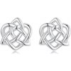 Olivie Strieborné náušnice KELTSKÝ UZEL 8342 Ag 925; ≤1,3 g. Olivie Strieborné náušnice KELTSKÝ UZEL 8342 Ag 925; ≤1,3 g.