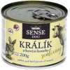 Sokol Falco Sense Dog králik a hovädzie 6 x 200 g