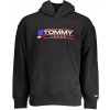Pánska Mikina bez zipsu TOMMY HILFIGER - Čierna Farba: čierna, Veľkosť: M Pánska Mikina bez zipsu TOMMY HILFIGER - Čierna Farba: čierna, Veľkosť: M