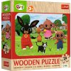 TREFL Dřevěné puzzle Bing: Seznamte se s Bingem 24 dílků TREFL Dřevěné puzzle Bing: Seznamte se s Bingem 24 dílků