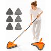 MOP PLOCHÝ S NÁHRADOU Z MIKROVLÁKNA, nastaviteľný 90–200 cm MOP PLOCHÝ S NÁHRADOU Z MIKROVLÁKNA, nastaviteľný 90–200 cm