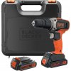 Black+Decker BCD003C2K - AKU vŕtačka príklepová dvojrýchlostná 18V, 2×AKU 1,5Ah Li-Ion Black+Decker BCD003C2K - AKU vŕtačka príklepová dvojrýchlostná 18V, 2×AKU 1,5Ah Li-Ion