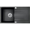 Granitový drez RAPID 780 XC Granblack 435 x 780 mm čierna SIGRA78043530XC Granitový drez RAPID 780 XC Granblack 435 x 780 mm čierna SIGRA78043530XC
