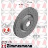 Brzdový kotúč ZIMMERMANN 250.1373.52 Brzdový kotúč ZIMMERMANN 250.1373.52