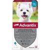 Advantix Spot-on pre psy od 4 do 10 kg pipety 4x1 ml Advantix Spot-on pre psy od 4 do 10 kg pipety 4x1 ml