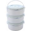 MAKRO - Obedár / jedlonosič 3 dielny 3x1L, plastový MAKRO - Obedár / jedlonosič 3 dielny 3x1L, plastový