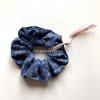 VYSNIVANE COPIKY Gumička scrunchie na vlasy látkovaná - farba Modrá/Blue VYSNIVANE COPIKY Gumička scrunchie na vlasy látkovaná - farba Modrá/Blue
