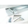 LanitPlast Limes Plechová polica Viva V7 1,5 m LG4780
