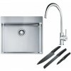 Súprava nerezový drez Franke Box 127.0369.295, kuchynská batéria Franke Lina 115.0693.228 Súprava nerezový drez Franke Box 127.0369.295, kuchynská batéria Franke Lina 115.0693.228
