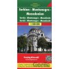 Serbien, Montenegro, Mazedonien 1:500 000 - freytag&berndt Serbien, Montenegro, Mazedonien 1:500 000 - freytag&berndt