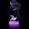 Beling 3D lampa, Ariel – The Little Mermaid , 7 Farebná RL8D Beling 3D lampa, Ariel – The Little Mermaid , 7 Farebná RL8D