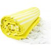 The One Towelling Ručník Hamam Sultan 100 x 180 cm 48101979799 Žlutá bílá