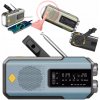 Radio Awaryjne FM AM WB Korba Solar USB Powerbanka 2000 mAh Baterka Modrá Radio Awaryjne FM AM WB Korba Solar USB Powerbanka 2000 mAh Baterka Modrá