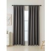MKLozkoviny.sk Blackout závesy Elias sivá – 140 × 280 cm (2 ks) - riasiaca stuha MKLozkoviny.sk Blackout závesy Elias sivá – 140 × 280 cm (2 ks) - riasiaca stuha