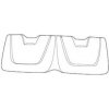 Thule Seat pad double - Black 54594 Thule Seat pad double - Black 54594