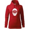 Florbal maska - Mikina dámská Cape s kapucí - XL ( Červená ) Florbal maska - Mikina dámská Cape s kapucí - XL ( Červená )