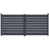 Brána G21 Reno 350x158 cm dvoukřídlá, antracitová Brána G21 Reno 350x158 cm dvoukřídlá, antracitová