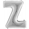 Nafukovací balónik písmeno Z strieborné 102 cm - Grabo Nafukovací balónik písmeno Z strieborné 102 cm - Grabo