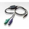 ATEN USB konvertor na 2xPS/2, kl.+myš, kabelový UC10KM-AT ATEN USB konvertor na 2xPS/2, kl.+myš, kabelový UC10KM-AT