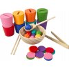 2Kids Toys Dúhové guličky, mince a kalíšky 8 farieb - poškodený obal 2Kids Toys Dúhové guličky, mince a kalíšky 8 farieb - poškodený obal