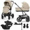 CYBEX Kočík kombinovaný 4v1 Talos S Lux TPE Almond Beige - beige Gold + Cybex Aton B2 i-Size CYBEX Kočík kombinovaný 4v1 Talos S Lux TPE Almond Beige - beige Gold + Cybex Aton B2 i-Size