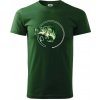 Ryba s prútom - Klasické pánske tričko vyššej gramáže - XS ( Fľaškovozelená ) Ryba s prútom - Klasické pánske tričko vyššej gramáže - XS ( Fľaškovozelená )
