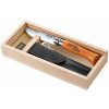 OPINEL VRI N°08 Carbon pouzdro, dřevěný box OPINEL VRI N°08 Carbon pouzdro, dřevěný box