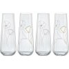Crystalex Poháre na prosecco FLOWERS 250 ml, 4 ks Crystalex Poháre na prosecco FLOWERS 250 ml, 4 ks
