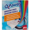 Q-Power obrúsky proti zafarbeniu 24 ks Q-Power obrúsky proti zafarbeniu 24 ks