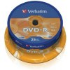 Verbatim DVD-R 4,7GB 16x, 25ks Verbatim DVD-R 4,7GB 16x, 25ks
