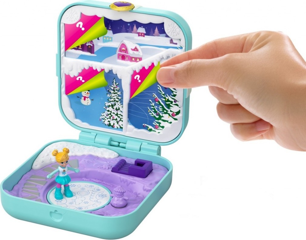 Mattel Polly Pocket Pidi svět v krabičce Kluziště