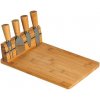 KESPER Doska na krájanie syra s príborom 4 ks, 30 x 20 x 8 cm, bambus KESPER 58641 KESPER Doska na krájanie syra s príborom 4 ks, 30 x 20 x 8 cm, bambus KESPER 58641