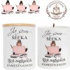 Personalizovaná sviečka pre šéfku, Ja som šéfka tých najlepších zamestnancov Personalizovaná sviečka pre šéfku, Ja som šéfka tých najlepších zamestnancov
