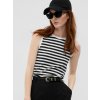 GAP Tielkový Crop top Čierna XL GAP Tielkový Crop top Čierna XL