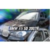 Deflektory na okná pre BMW X5 E70, 4ks Deflektory na okná pre BMW X5 E70, 4ks
