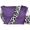 NovaKabelka.sk Batilda Viola s prídavným popruhom IV kožená talianska crossbody kabelka fialová NovaKabelka.sk Batilda Viola s prídavným popruhom IV kožená talianska crossbody kabelka fialová