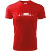 EKG obytňák - Pánske tričko Fantasy športové - 2XL ( Červená ) EKG obytňák - Pánske tričko Fantasy športové - 2XL ( Červená )