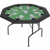 Skladací pokerový stôl pre 8 hráčov, osemuholníkový Skladací pokerový stôl pre 8 hráčov, osemuholníkový