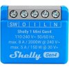 Shelly Gen4 1 Mini, spínací modul, WiFi SHELLY-GEN4-1-MINI (SHELLY-GEN4-1-MINI) Shelly Gen4 1 Mini, spínací modul, WiFi SHELLY-GEN4-1-MINI (SHELLY-GEN4-1-MINI)