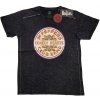 The Beatles tričko Sgt Pepper Drum Čierna XL The Beatles tričko Sgt Pepper Drum Čierna XL