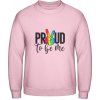AWDis Mikina - Nápis - Proud to be me - Bábätkovská ružová - XS - Pánske AWDis Mikina - Nápis - Proud to be me - Bábätkovská ružová - XS - Pánske