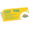 Darčeková poukážka v hodnote 75€ Darčeková poukážka v hodnote 75€