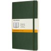 Moleskine Zápisník Classic L A5 Mäkká väzba Zelený
