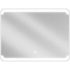 Mexen Nida, LED kúpeľňové zrkadlo s podsvietením 80x60 cm, 6000K, ochrana proti zahmlievaniu, 9806-080-060-611-00 Mexen Nida, LED kúpeľňové zrkadlo s podsvietením 80x60 cm, 6000K, ochrana proti zahmlievaniu, 9806-080-060-611-00