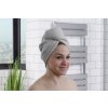 Rýchloschnúci turban na vlasy RENA svetlo šedý Rýchloschnúci turban na vlasy RENA svetlo šedý