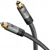 Kábel Toslink audio optický SPDIF prepojovací M/M 10m, ø6.5mm, pozl. konektor, čierny/sivý Kábel Toslink audio optický SPDIF prepojovací M/M 10m, ø6.5mm, pozl. konektor, čierny/sivý