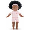 Corolle na obliekanie Pauline Ma kučeravé čierne vlasy a hnedé klipkajúce oči 36 cm