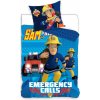 Detexpol Obliečky Požiarnik Sam Emergency Bavlna 140x200 70x80